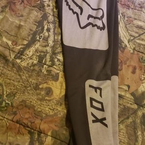 Fox riding yoga pants